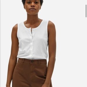 Everlane The Selfie Tank white